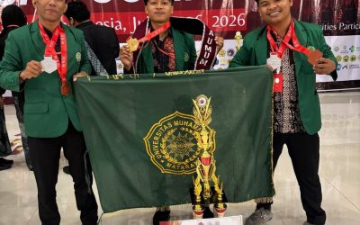 Borong Enam Medali dan Dua Penghargaan Khusus, Mahasiswa Fakultas Hukum UMMAT Raih Juara Umum JEC 2026