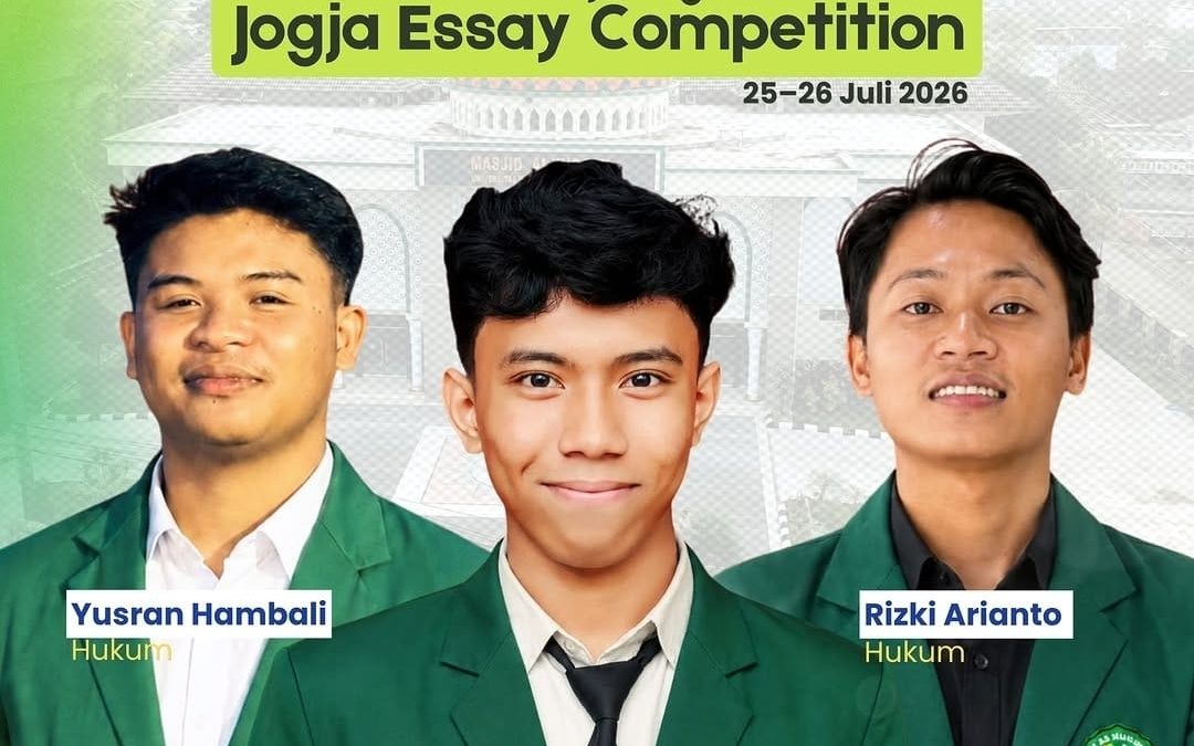 Tiga Mahasiswa Fakultas Hukum UMMAT Siap Berlaga di Jogja Essay Competition Tingkat Nasional 2026