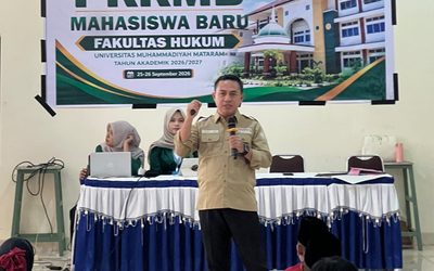 Sambut Mahasiswa Baru, Fakultas Hukum UMMAT Tanamkan Integritas dan Karakter Calon Sarjana Hukum melalui PKKMB 2026